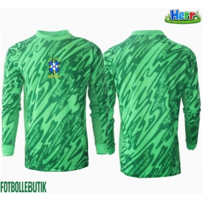 Brasilien Målvakt Hemmatröja Copa America 2024 Långärmad